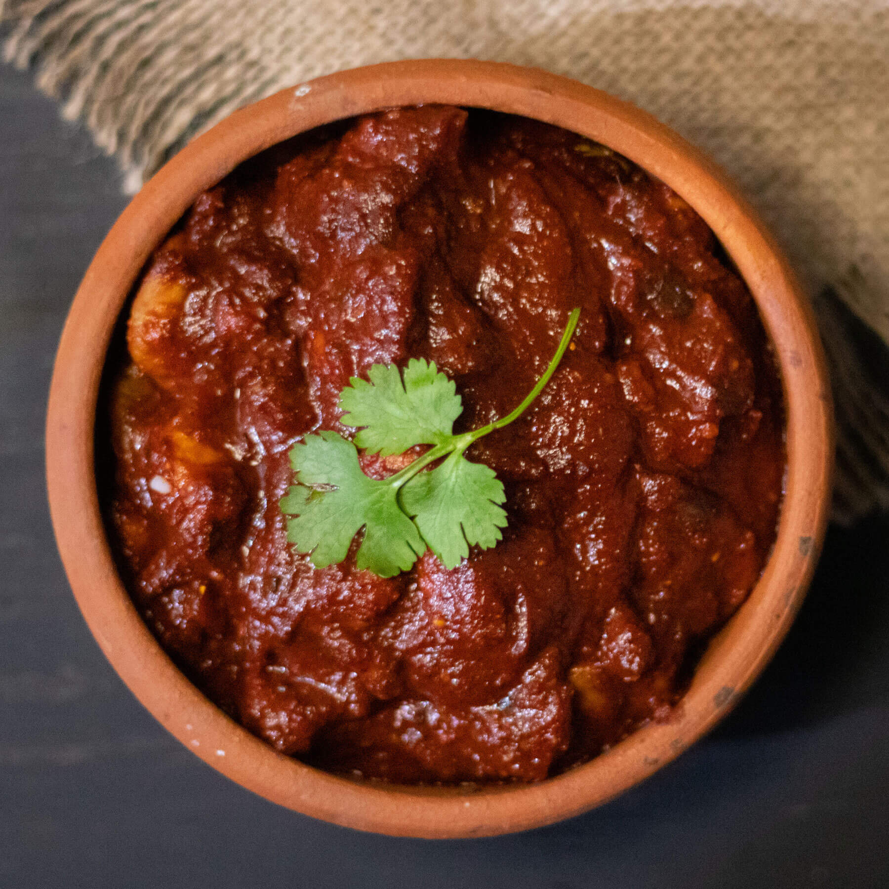 Spezzatino di maiale al Chili